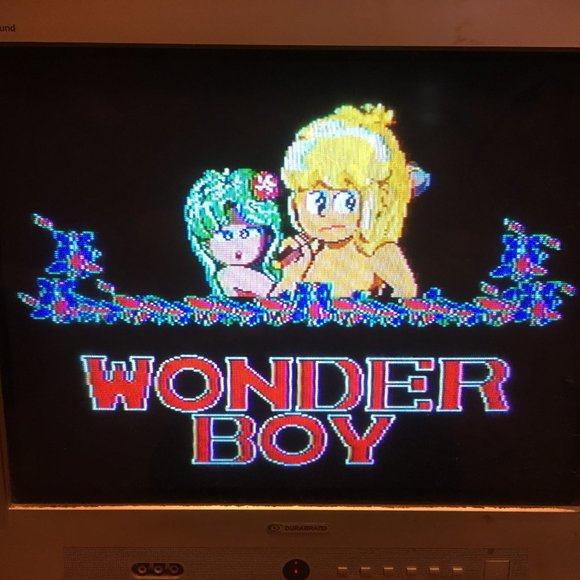Wonder Boy Sega Master System - Picture 1 of 11